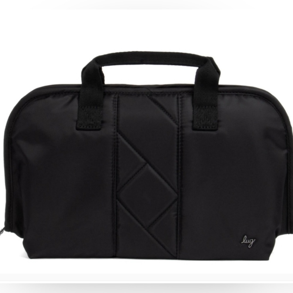 NWT LUG FLASH TRAVEL COSMETIC BAG CLASSIC BLACK